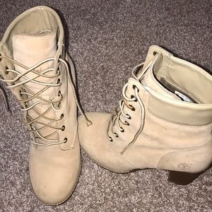 Timberland heel boots